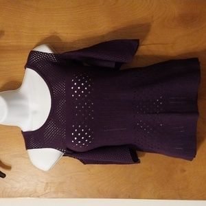 Vintage candies perforated sweater